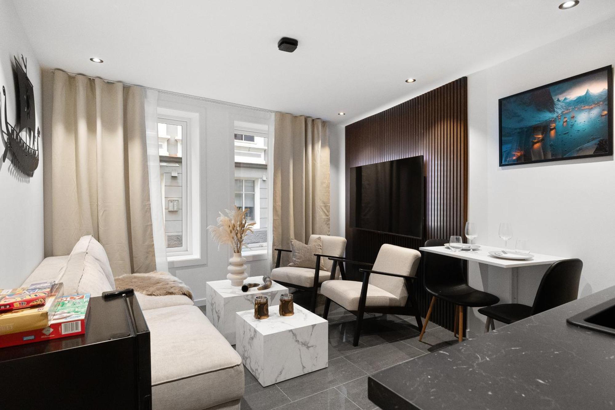 Renovated 2024 - Viking Inspired - Behind Bryggen Apartment Bergen Bagian luar foto